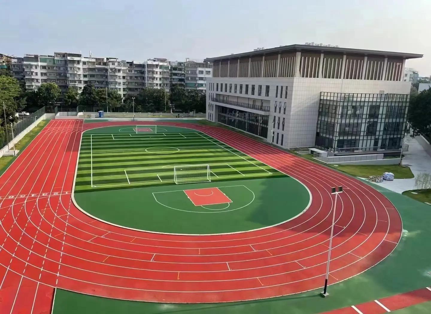 杭州市EPDM颗粒塑胶篮球场 - 方案